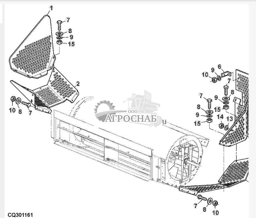 Ограждения вентилятора 
